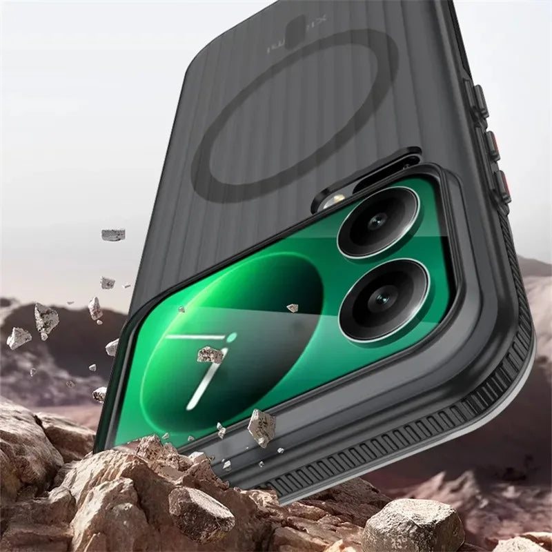 Xiaomi 17 Series Magnetic Hard Case with Transparent Back