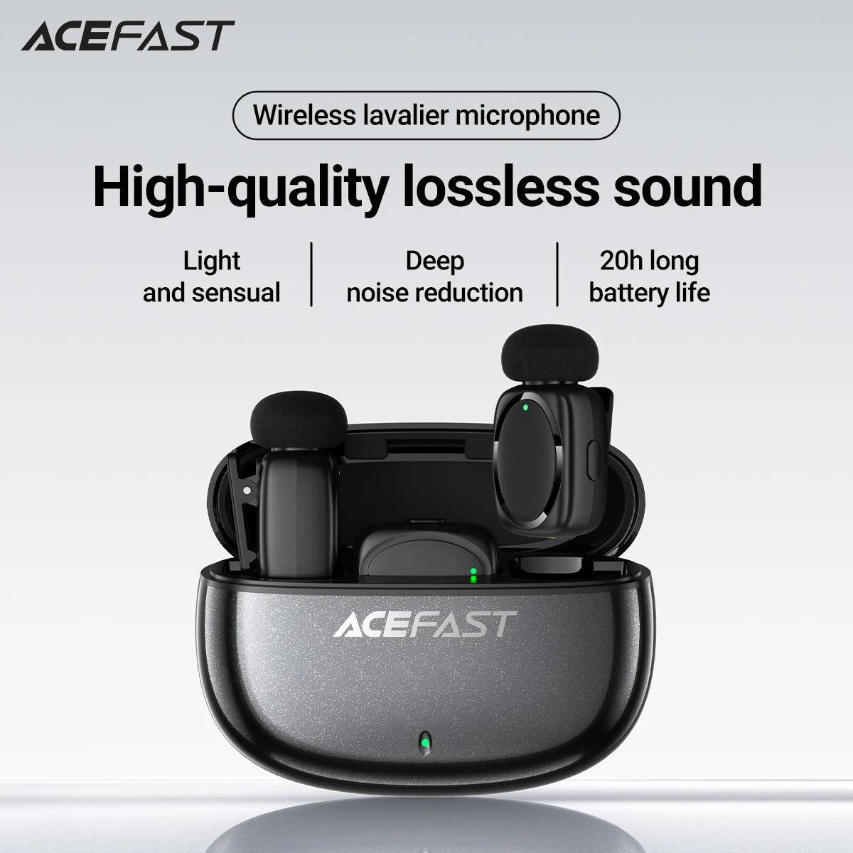 ACEFAST R2 Wireless Lavalier Microphone