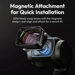 Ulanzi F35 Wide-Angle & Telephoto Lens for DJI Osmo Pocket 3