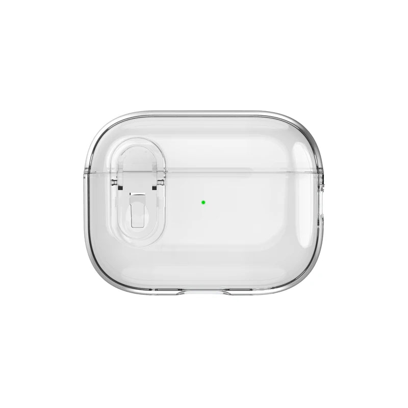Crystalline Transparent Protective Shell for AirPods 4