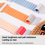 Adjustable Magnetic Silicone Band for Apple Watch