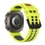 Breathable Perforated Silicone Watch Strap for Samsung Galaxy Watch Ultra 2