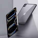 Clear Hybrid TPU and PC Bumper Case for iPad Pro (2024)