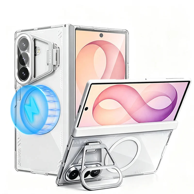 Stepless Angle Kickstand Case For Samsung Galaxy Z Fold 8 Ultra