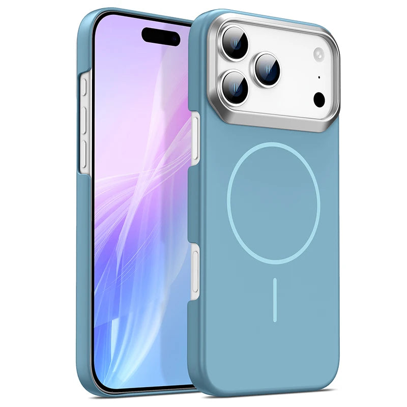 Shockproof Frosted Hard PC MagSafe Bumper Case for iPhone 17 Series