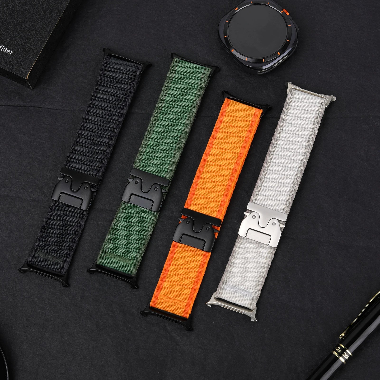 Parachute Trail Loop Nylon Strap for Samsung Galaxy Watch Ultra