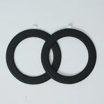 2PCS Universal PU Leather Adhesive Magnetic Plate