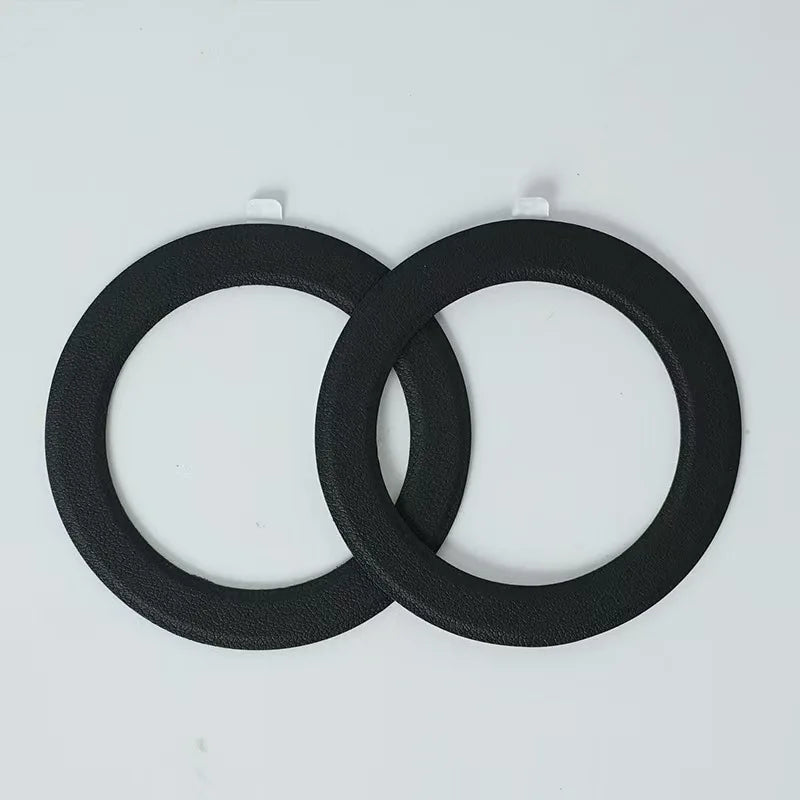 2PCS Universal PU Leather Adhesive Magnetic Plate