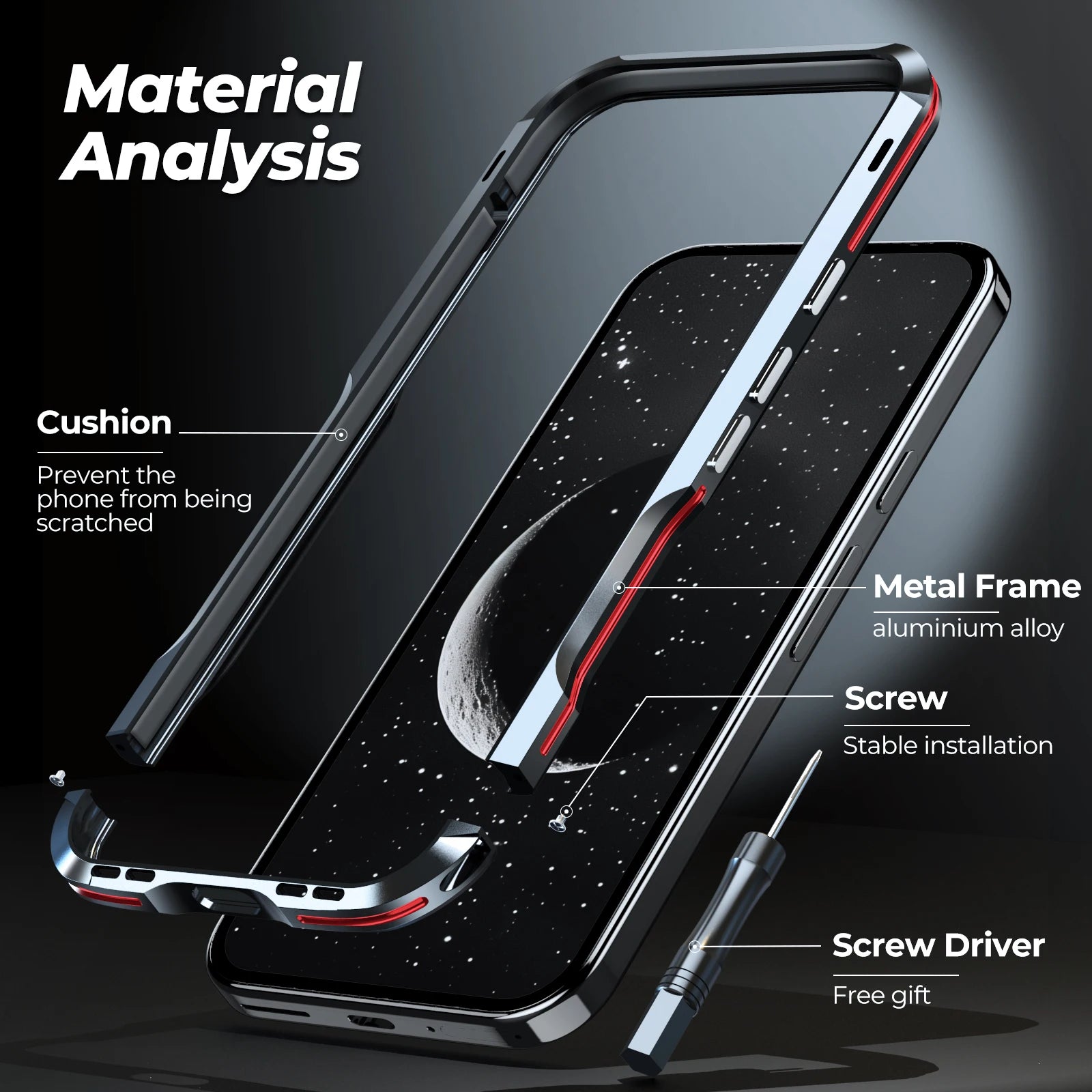 Luxury Aluminum Metal Frame Case for Google Pixel 9 Series