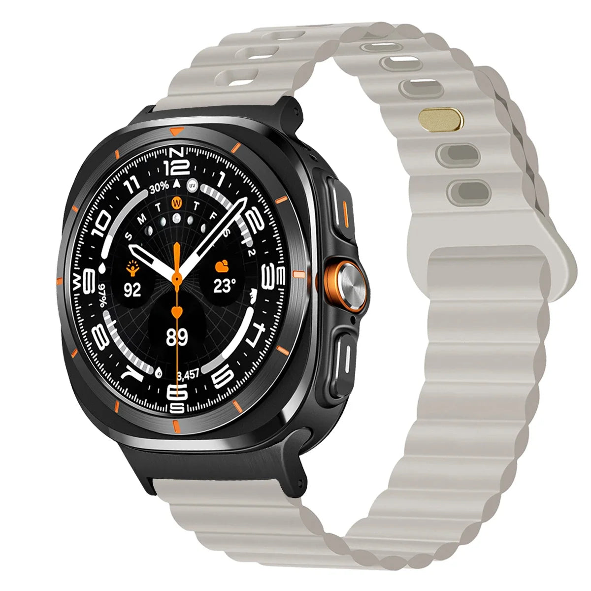 Durable No Gaps Silicone Sport Band for Samsung Galaxy Watch Ultra