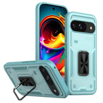 Shockproof Magnetic Case with Car Mount Ring Stand for Google Pixel 9 Series