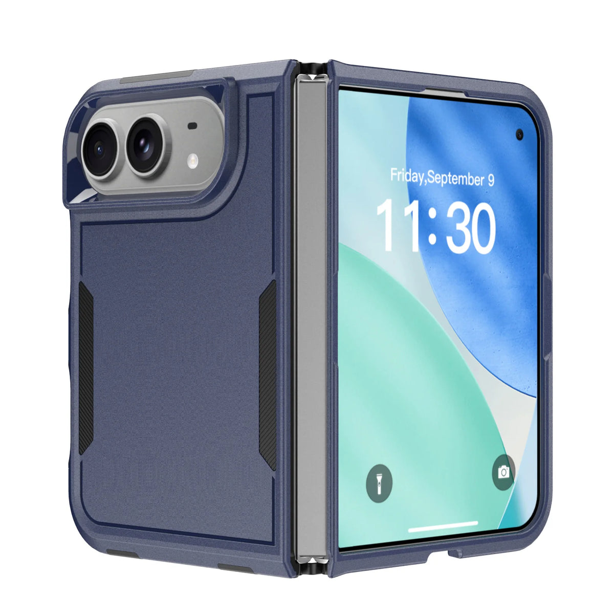 Dual Layer Shockproof Bumper Case with Four-Corner Guards for iPhone Duo