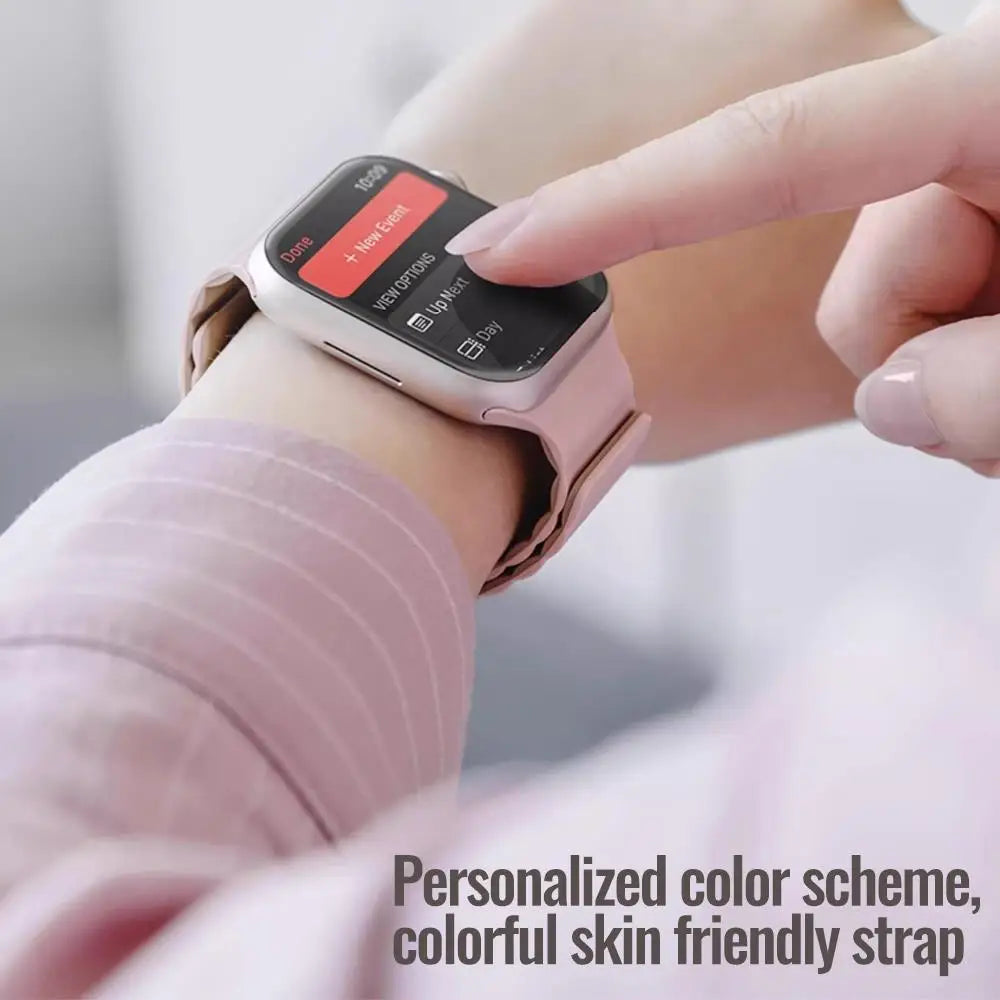 Adjustable Magnetic Silicone Band for Apple Watch