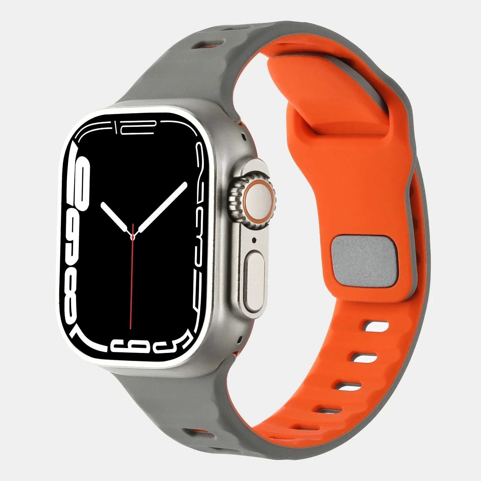 Two-Tone Silicone Sport Band for Apple Watch