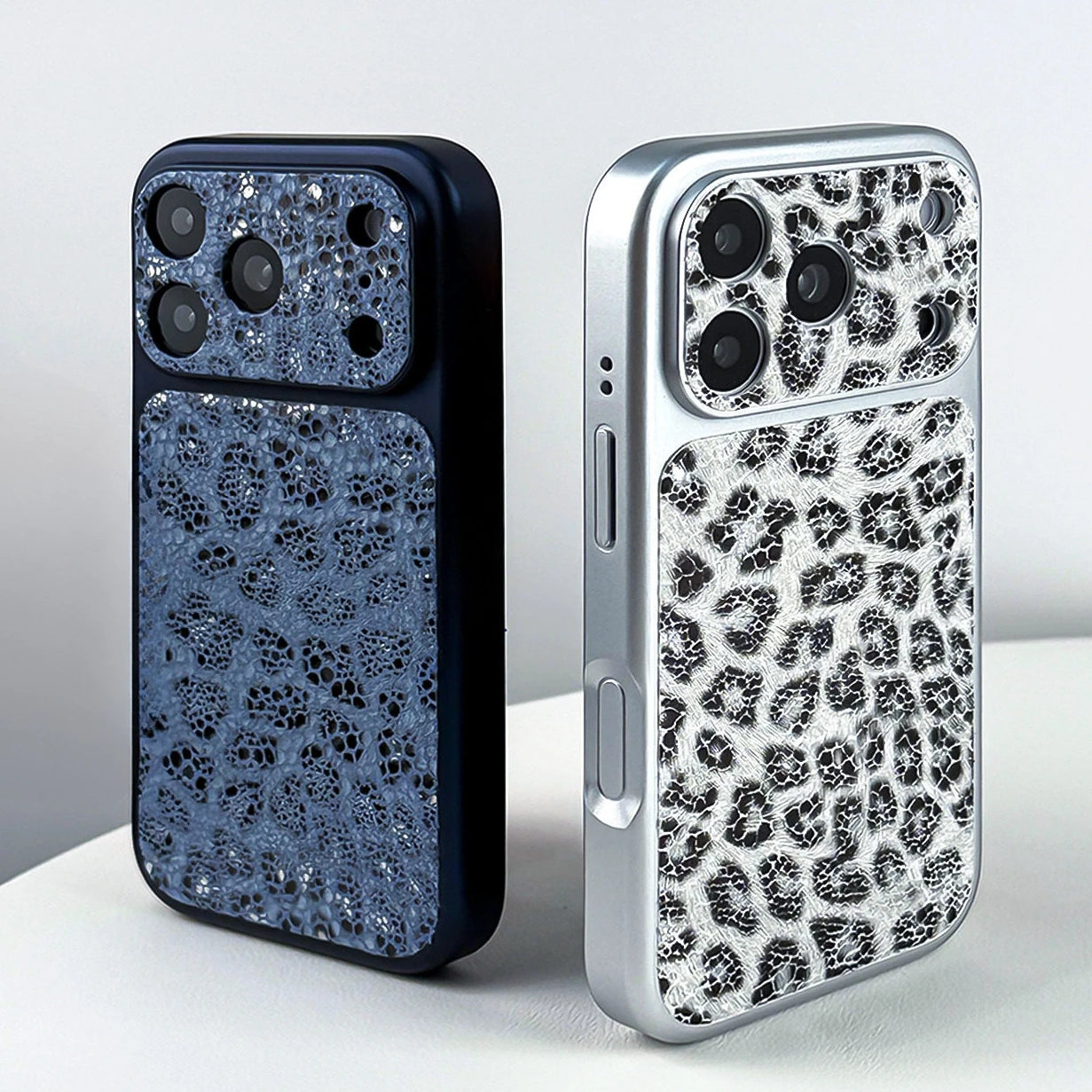 Luxury Leopard Print MagSafe Case for iPhone 17 Series