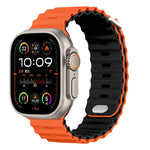 Soft-Touch Ocean Silicone Sport Band for Apple Watch
