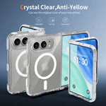 Clear Acrylic MagSafe Case with Shockproof Drop Protection for iPhone Duo