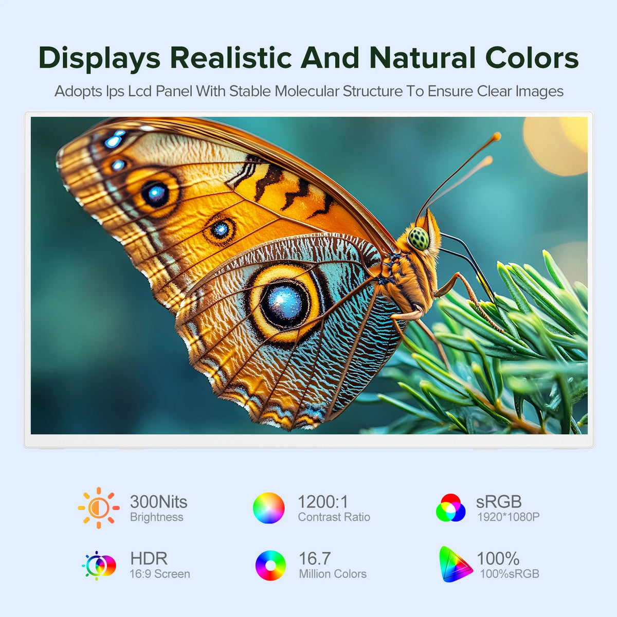 UPERFECT 15.6-Inch 1080P Portable Monitor