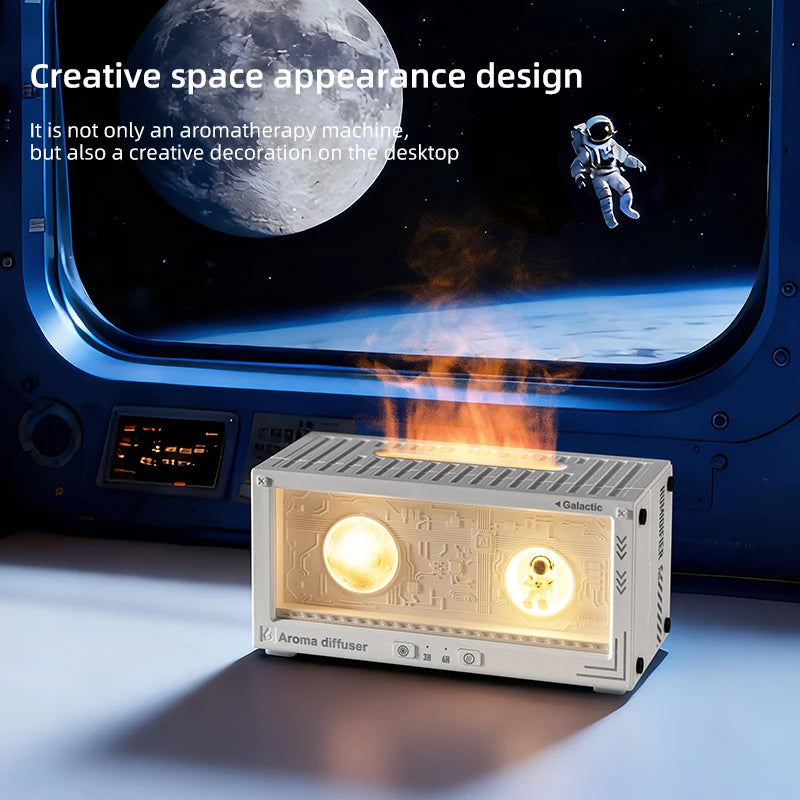 Portable Space Capsule Aroma Humidifier USB Diffuser
