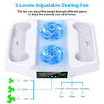 Xbox Series S Multifunction Stand With Cooling Fan and Gamepad Charger