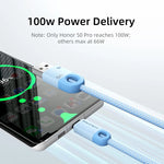 CABLETIME 6A USB-A to USB-C Fast Charge Cable