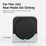 Aluminum Alloy Vertical Stand for Mac Mini M4/M4 Pro