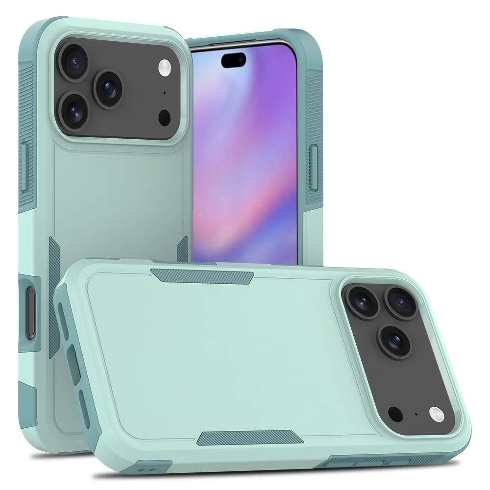 iPhone 17 Series Rugged Matte Hybrid Armor Case