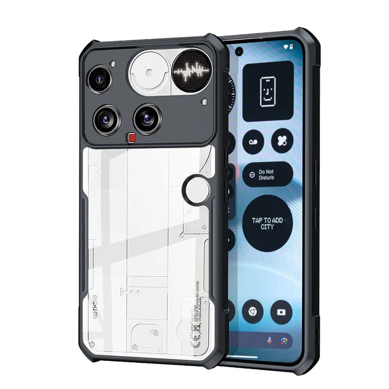 Nothing Phone 3 Shockproof Clear Case