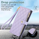 Crossbody Leather Wallet Case for Samsung Galaxy S25 Series