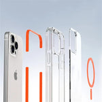 Shockproof Transparent Acrylic MagSafe Case for iPhone 15 Series