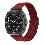 Nylon Woven Adjustable Buckle Watch Band for Samsung Galaxy Watch Ultra 2