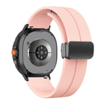 Silicone Magnetic Buckle Strap for Samsung Galaxy Watch 8 /  Galaxy Watch 8 Classic