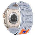 Adjustable Nylon Sports Band with Hook-and-Loop Closure for Apple Watch