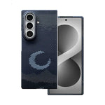 Aramid Fiber Textured Magnetic Case with Raised Camera Protection Ring for Samsung Galaxy Z Fold 8 Ultra