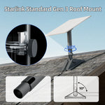 Starlink Standard 4/Gen 3 360° Rotation Pivot Mount