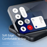 Anti-Fingerprint Transparent PC + TPU Case for Nothing Phone 3a Pro