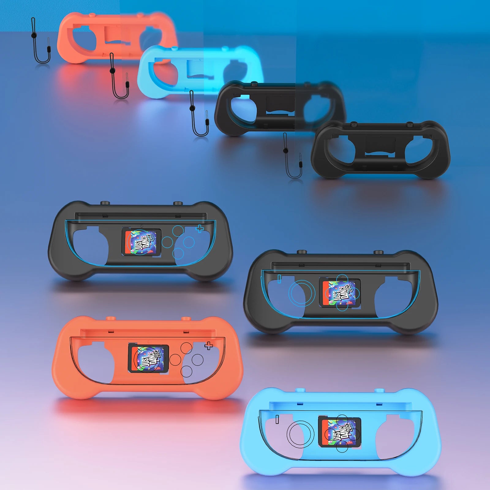 2-Pack Nintendo Switch 2 Joy-Con Game Controller Grip