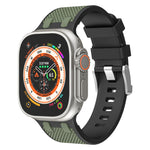 Two-Tone Silicone Sport Band for Apple Watch