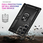 Heavy-Duty Shockproof Magnetic Armor Case for Samsung Galaxy S24 Series