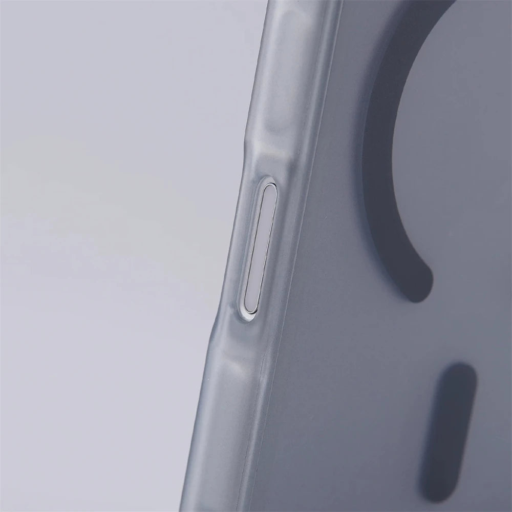Shockproof Matte Translucent MagSafe Case with Metal Lens Protection for iPhone 17 Series