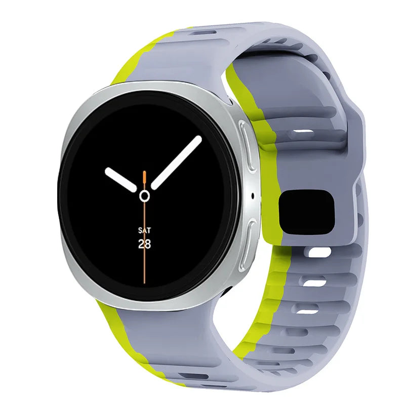 Premium Breathable Silicone Band for Samsung Galaxy Watch 8 / Galaxy Watch 8 Classic