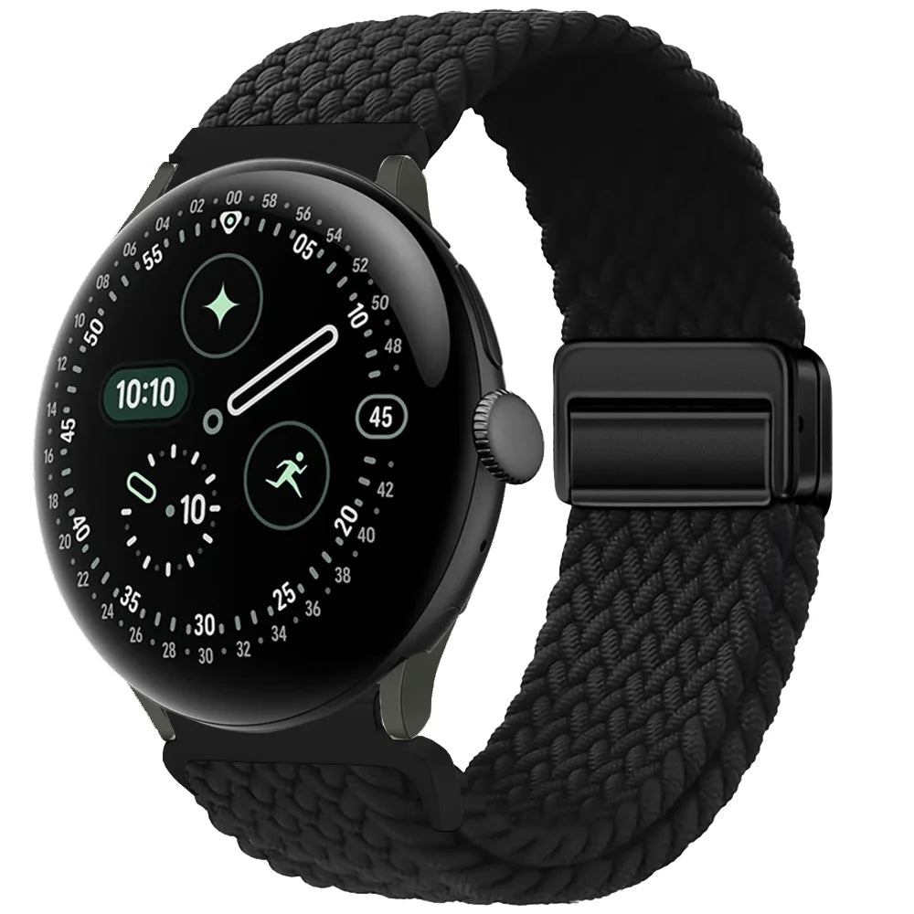 Breathable Nylon Braided Band For Google Pixel Watch 4