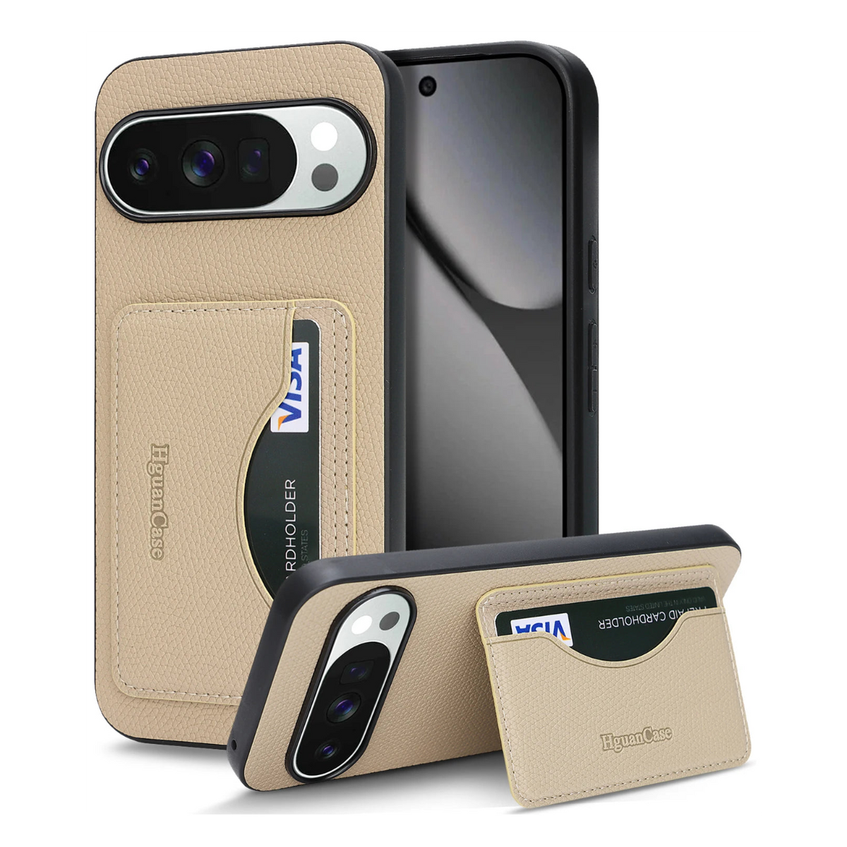 Business Leather Wallet Case for Google Pixel 9 Series