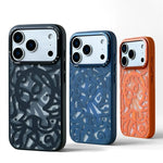 Frosted Graffiti MagSafe Case with Alloy Lens Cover for iPhone 17 Series