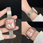 Woven Mesh Magnetic Clasp Watch Band for Samsung Galaxy Watch 8 & Galaxy Watch 8 Classic