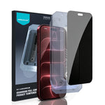 Anti-Peeping Tempered Glass Screen Protector with Dust-Free Installation Tool for iPhone 18 Series