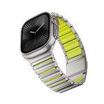 Metal Link Band with Magnetic Quick-Release for Apple Watch