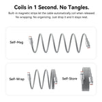 Vention 240W Magnetic USB-C to USB-C Cable