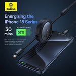 Baseus Retractable 3-in-1 100W Fast Charging Data Cable – Versatile & Compact