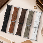 Diamond Quilted Pin-and-Buckle Watch Strap with Metal Fastener for Samsung Galaxy Watch 9